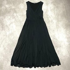 Gucci (XS) sleeveless long dress wrap black