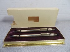 Cross Vintage Gold 10k 1/20 Filled Pen  Pencil 2-Piece Set with Box