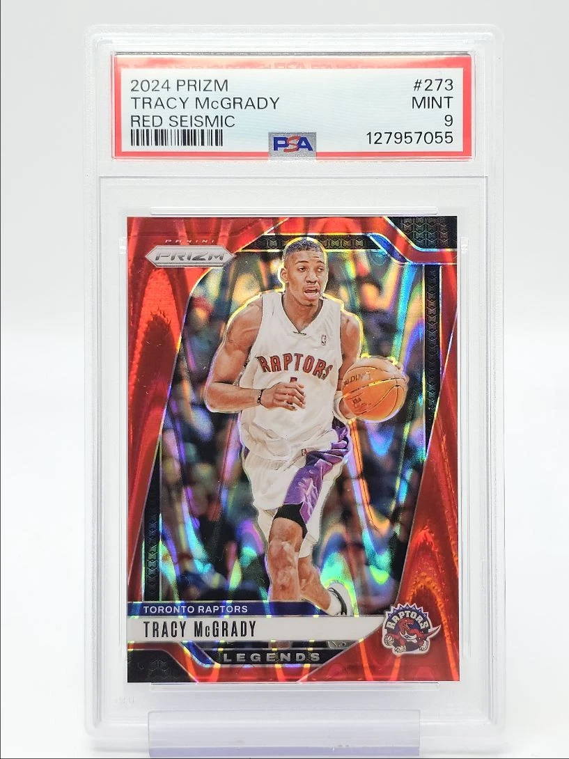 Tracy McGrady Professional Sports Authenticator (PSA) Basketball