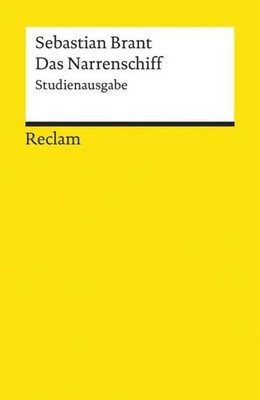 Sebastian Brant / Das Narrenschiff. Studienausgabe /  9783150183335