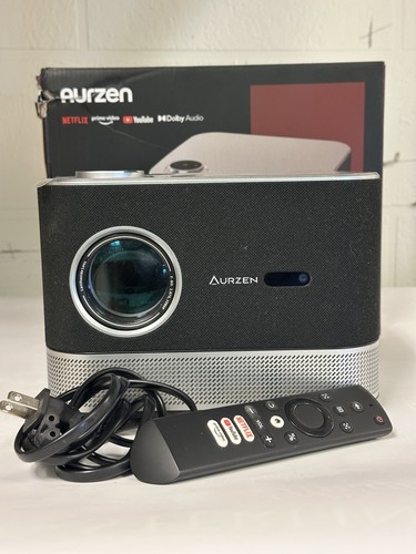 All-in-One Projector 4K, AURZEN BOOM 3 Smart Projector with WiFi and Bluetooth - Picture 5 of 8