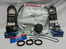 GENUINE TIMING BELT + DRIVE BELT & NPW WATER PUMP KIT (FOR HONDA/ACURA V6) 