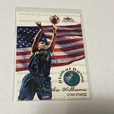 2001 Fleer WNBA Global Games #20 Natalie Williams Las Vegas Aces