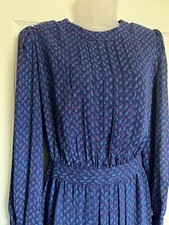 Beautiful Vintage Deadstock Maxi Cottage Core Date Night Dressy Work Long Dress