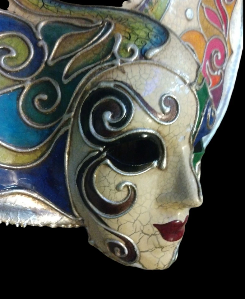 Venetian Mardi Gras Mask - Image 4 of 4