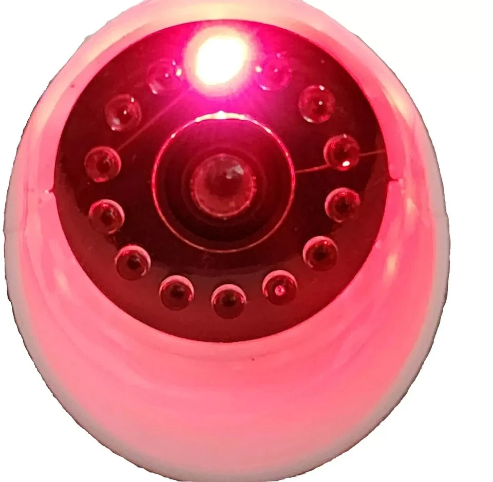 4 Pack Simulated Security Camera Indoor W/ Red Flashing Light Batteries Included - Image 3 of 4