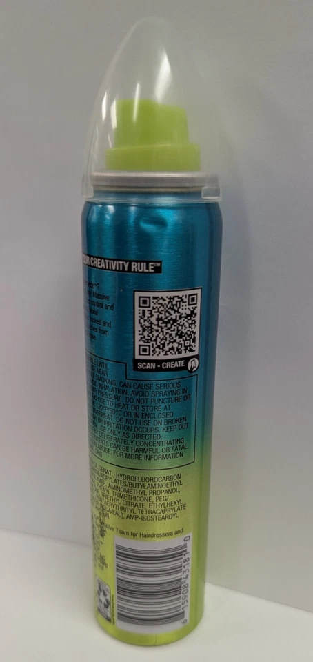 LOTE DE 2 TIGI CABEZAL DE CAMA PIEZA MAESTRA SUJECIÓN EXTRA FUERTE SPRAY PARA EL CABELLO 2,4 oz CADA UNO Foto 3 de 3