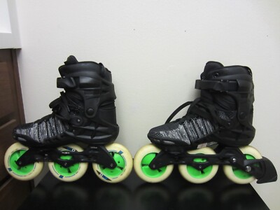 Powerslide Phuzion Argon 110 Skates Black Mens 7.5