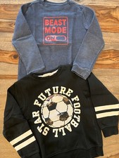 Lot Of 2 Boys Sweatshirts, H M and Cat Jack Size 6/7