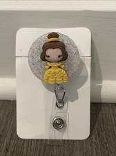 Beauty And The Beast Belle Inspired ID Badge Reel/ID Holder