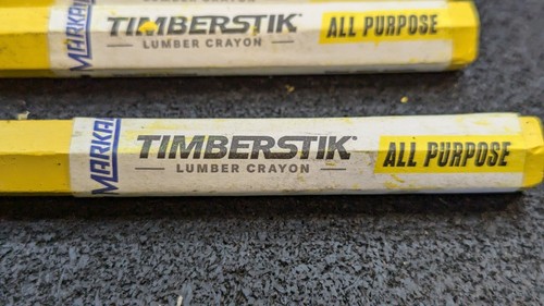 🔥11 New🔥 Markal 80351 Lumber Crayon, Large Tip, Yellow Color Family, Clay - Picture 6 of 6