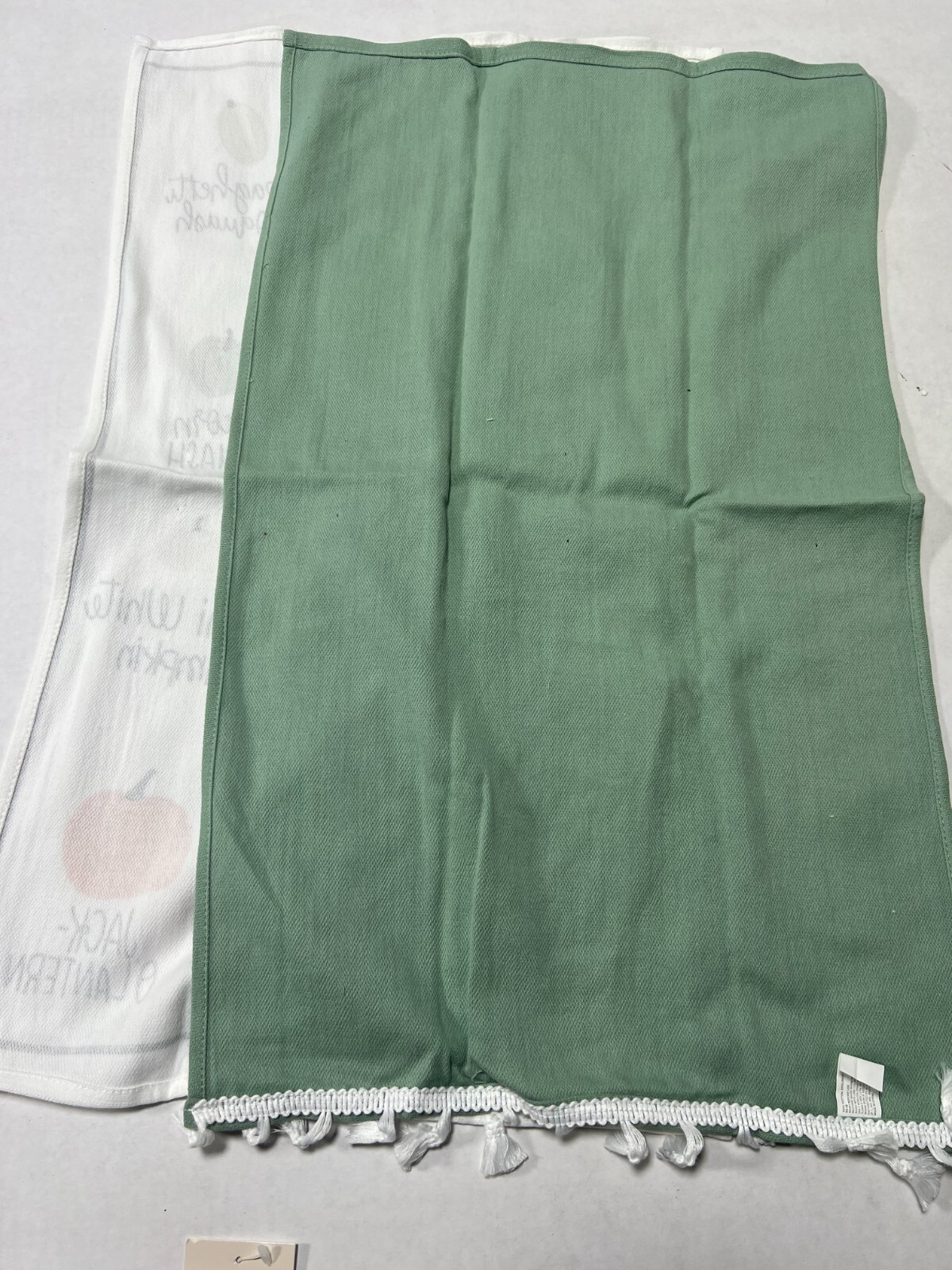 Autumn/Fall Halloween Dish Cotton Tea Towels Set Of 2 NEW