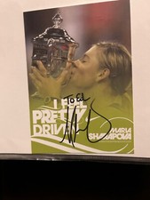 maria sharapova signed Photo