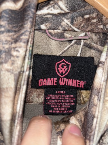 Game Winner RealTree Camoflauge Hooded Jacket Women's Size Large - Picture 5 of 12