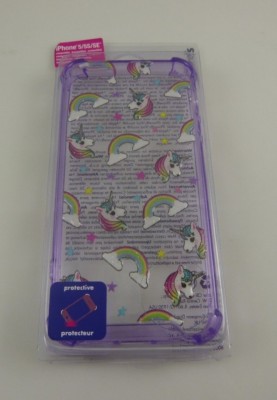 unicorns rainbow For Iphone 5S SE i phone case back cover