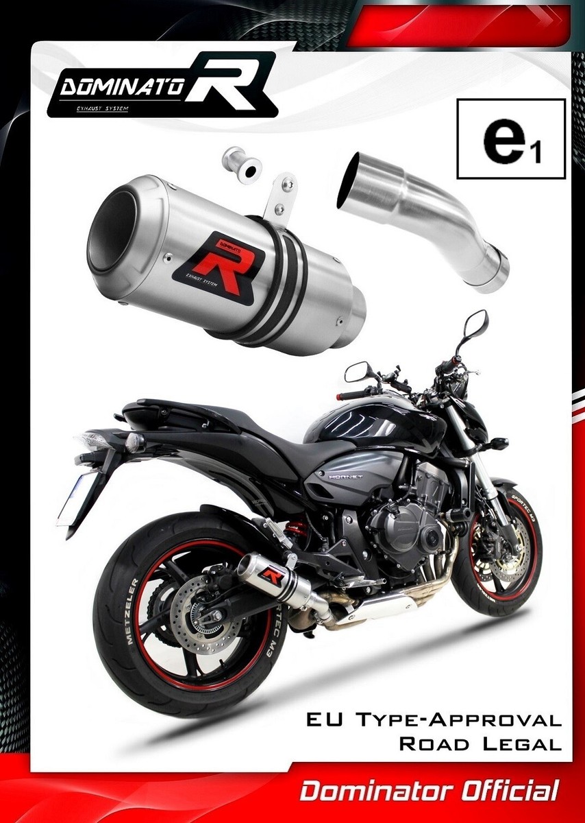 DOMINATOR Terminale Marmitta Per SV 1000 S 2003-2007 | Silenziatore Sportivo In Acciaio Inox Con DB Killer