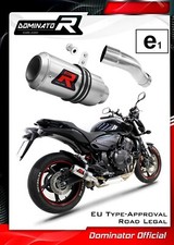 DOMINATOR GP Terminale di Scarico omologato Honda CB 600 F HORNET 2007 - 2013