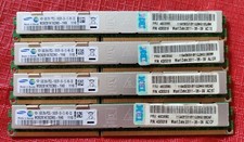 Samsung 8GB 2Rx4 PC3L-10600R M392B1K70CM0-YH9 Lot of 4 32 GB Server RAM AMX 