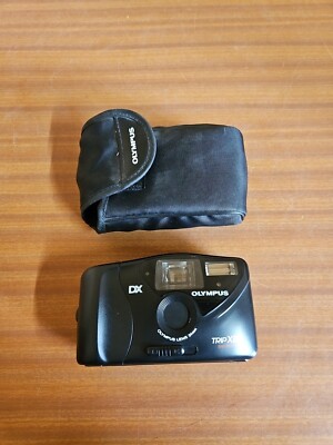 Olympus Trip XB3 Big Finder analoge Kompaktkamera 35 mm schwarz FUNKTIONIERT