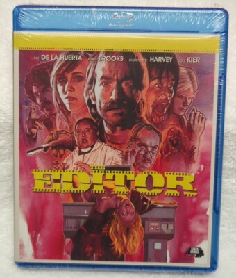 The Editor (2014,Raven Banner, Blu-ray, Adam Brooks & Mathew Kennedy, Rated R)