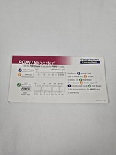 Weight Watchers Winning Points Points Booster Slide Card