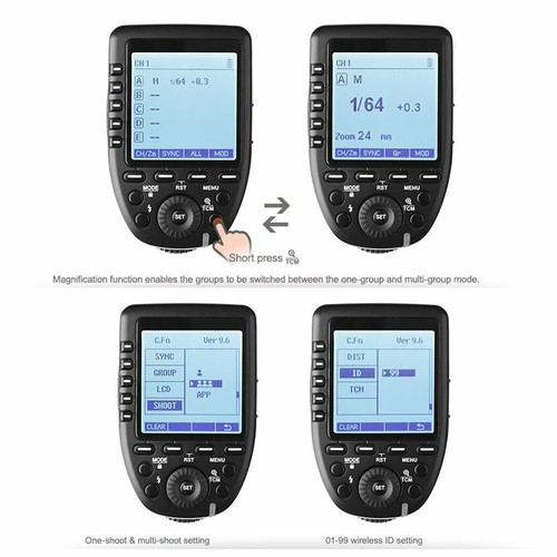 Godox XPro-C Transmitter TTL 2.4G For Canon 5D 6D 60D 700D 77D 1300D 70D 500D - Picture 9 of 12