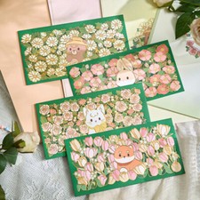 Cartoon Animal Letters Paper And Envelopes Set