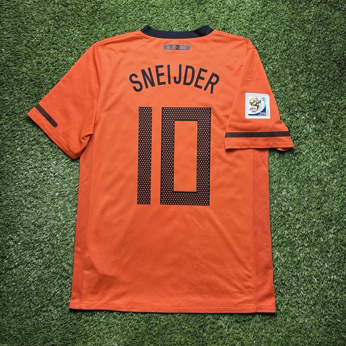 2010 Netherlands Sneijder Jersey Shirt Kit Holland Small S Orange