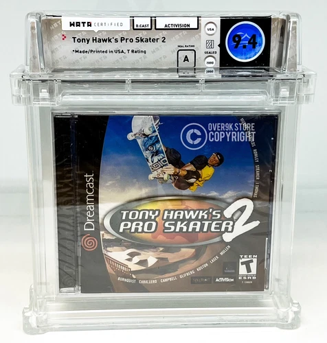 Tony Hawk's Pro Skater 2 - Sega Dreamcast WATA 9.4 A Sealed Graded Not VGA | CGC
