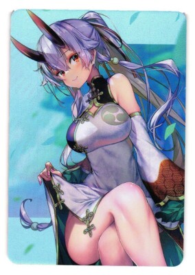 Tomoe Gozen Female Role Patreon Tongren Game Anime Waifu Card Holo ACG CCG