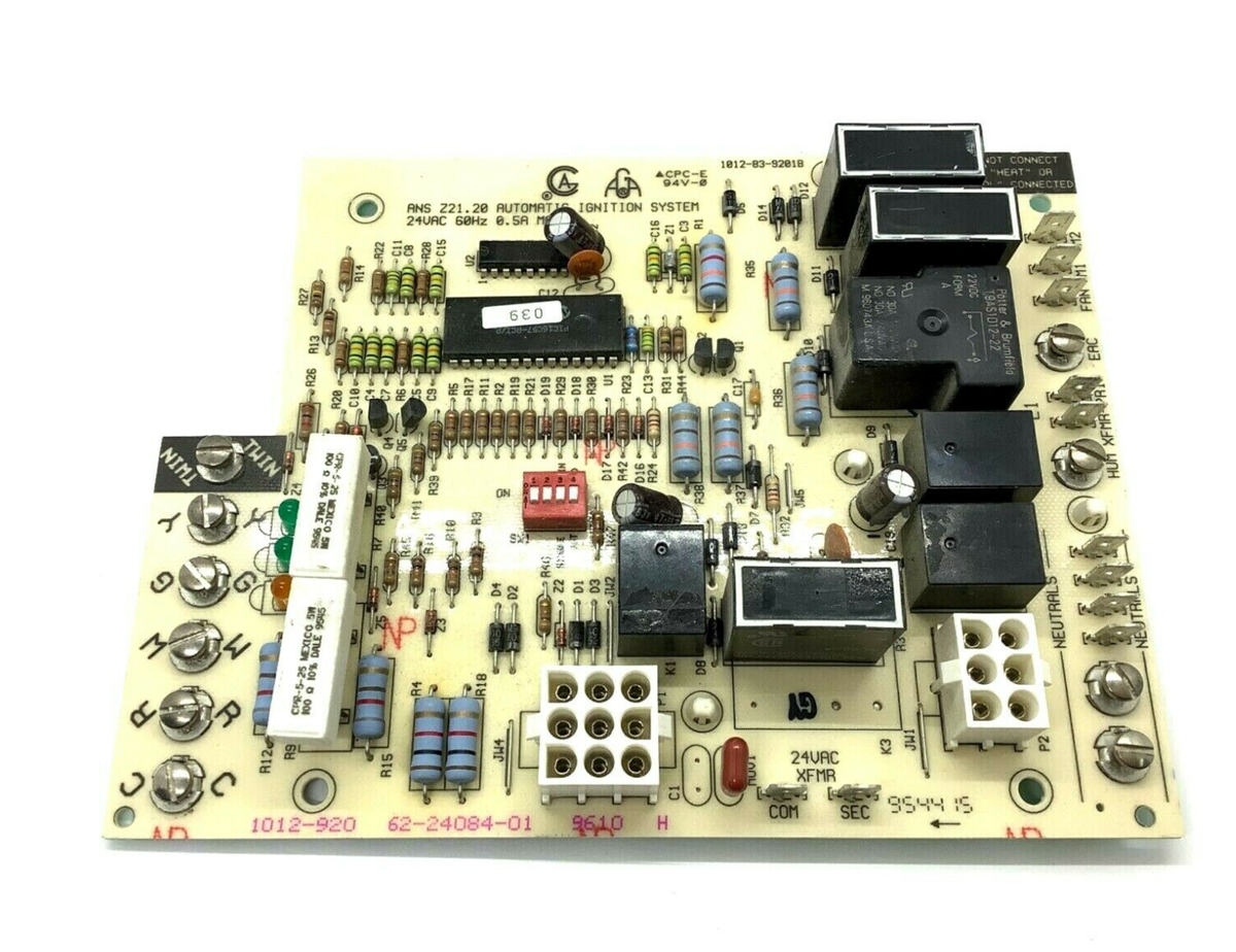 OEM Rheem Ruud Fan Control Board Replaces 62-24084-82 1012-920A - North America HVAC
