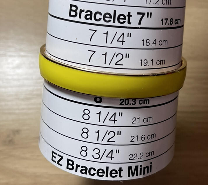 J.CREW BANGLE BRACELET YELLOW - image 5