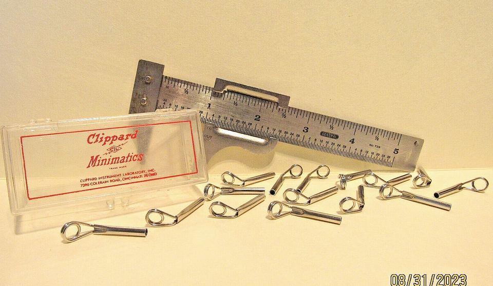 Fly & IceRod TipTop Guides 2.4MM. Tube ID's Clippard Co