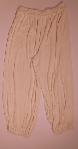 FREE PEOPLE INTIMATELY Women's Cream Soft Ribbed Pant Sz M - Picture 4 of 6