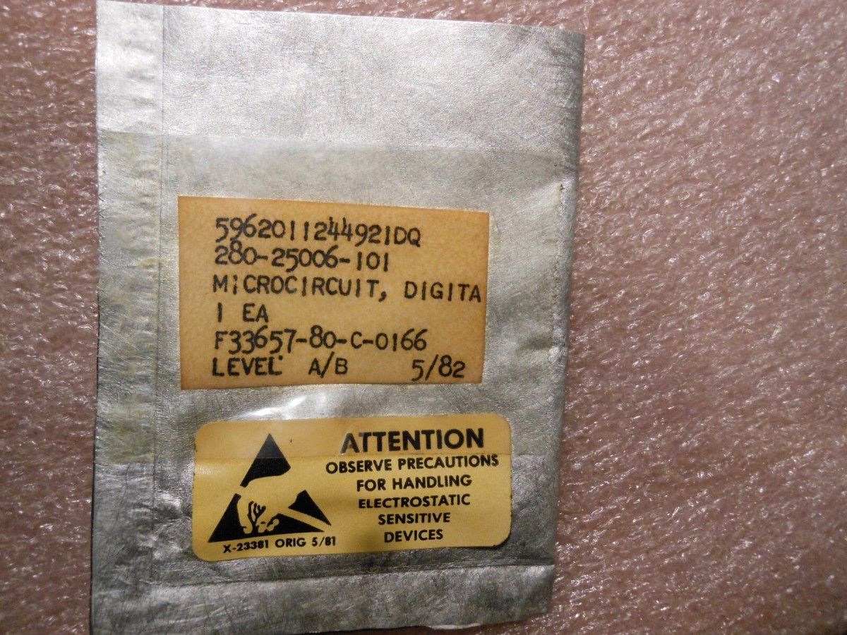 TI MICROCIRCUIT PART # MPL434 NSN: 5962-01-124-4921 PART # 280