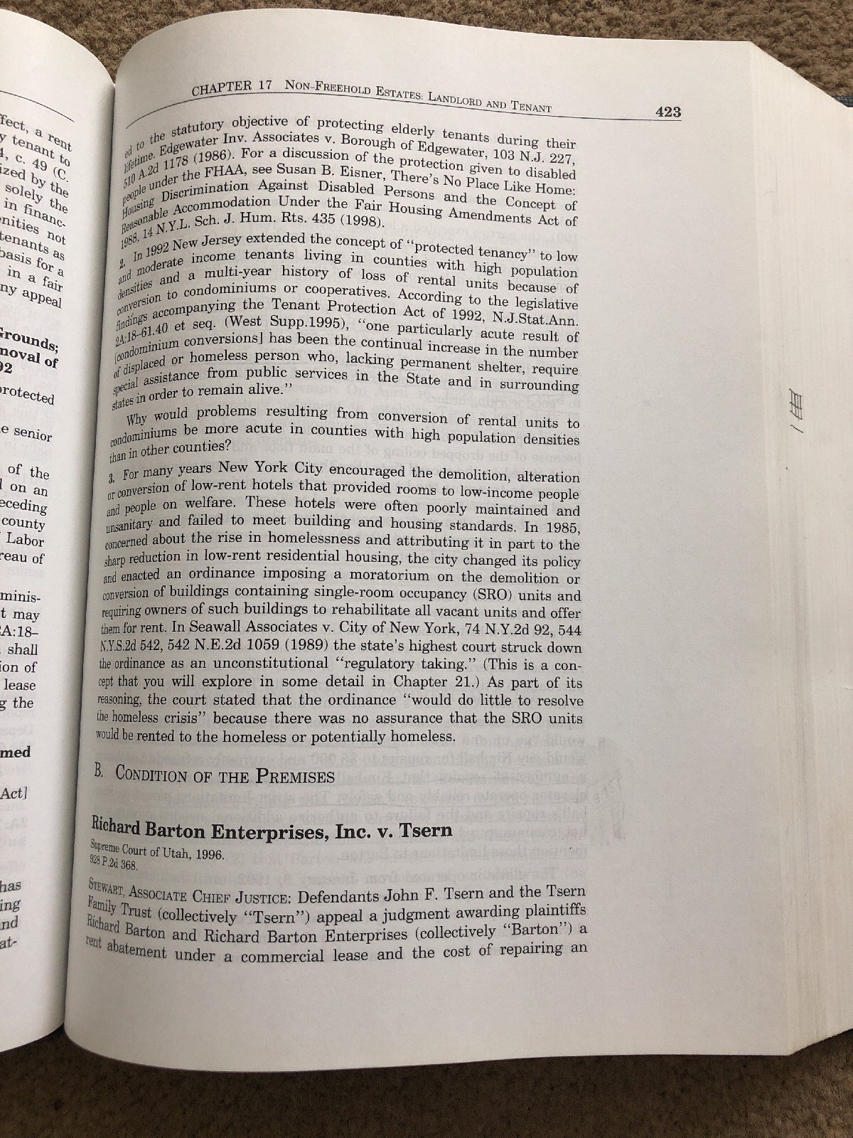 University Casebook The Law of Property, Cases and Materials by John E