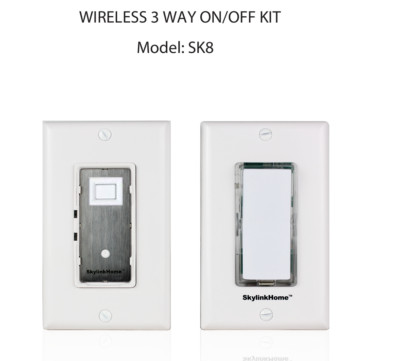SkylinkHome Smart Home Automation 3-Way On/Off Starter Kit (SK-8)