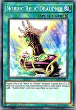 Nordic Relic Draupnir LEHD-ENB14 Yu-Gi-Oh! Light Play 1st Edition 