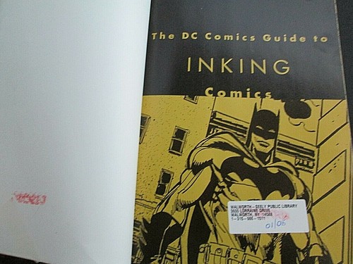 DC Guide to INKING Comics PB Klaus Janson Ex-Library Book - 第 2/4 張圖片