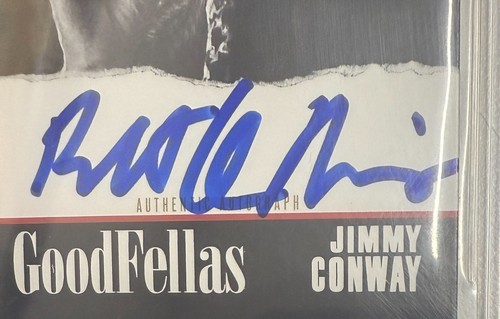Robert De Niro Signed Goodfellas Custom Trading Card Beckett Witnessed Auto 10 - Picture 3 of 5