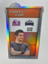 JAMES CADE 2024 Leaf Blue Mountain State Metal Party Cup #PCB-8 ORANGE 3/12 (Y1)