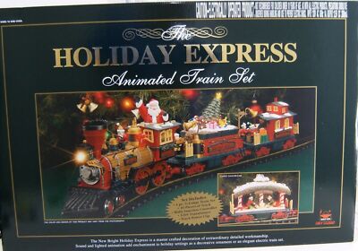 Animated Express Holiday The クリスマス Train Complete Set Train Christmas Animated Express Holiday Bright Set クリスマス