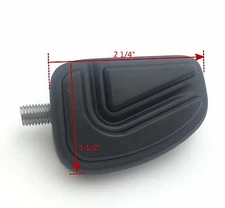 1PC Black AirFlow Groove Shifter Peg Foot Peg For Harley Dyna V-Rod Super Glide