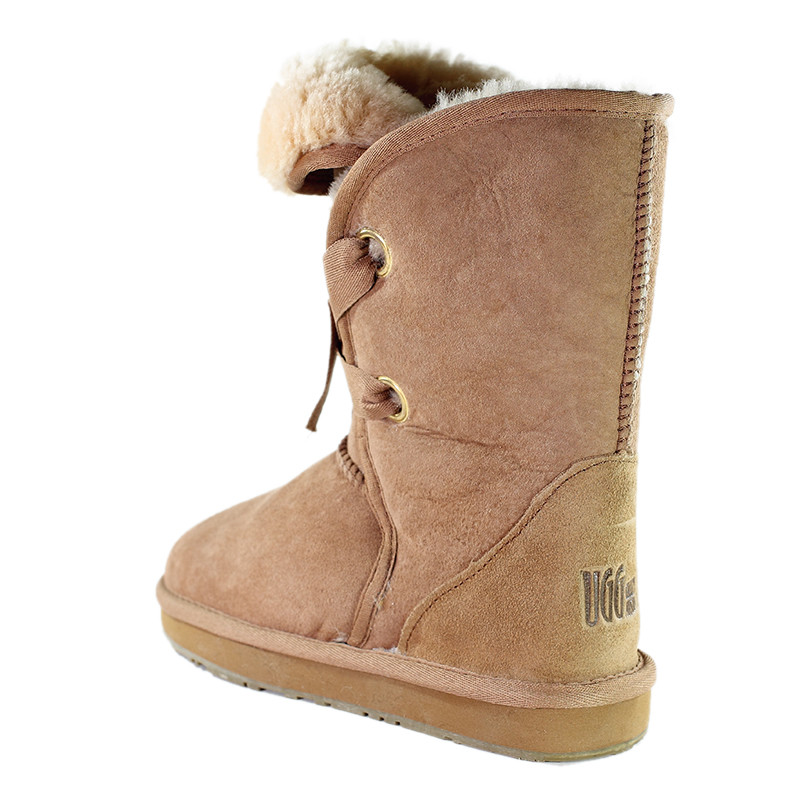 UGG Lace-up 3/4 premium Australian shearing Sheepskins Grip