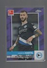 MARCEL HARTEL 2021 TOPPS CHROME BUNDESLIGA PURPLE REFRACTOR #18 /299