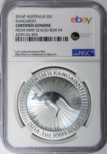 2016-P AUSTRALIA $1 KANGAROO NGC GENUINE - PRICED RIGHT! - Picture 1 of 4