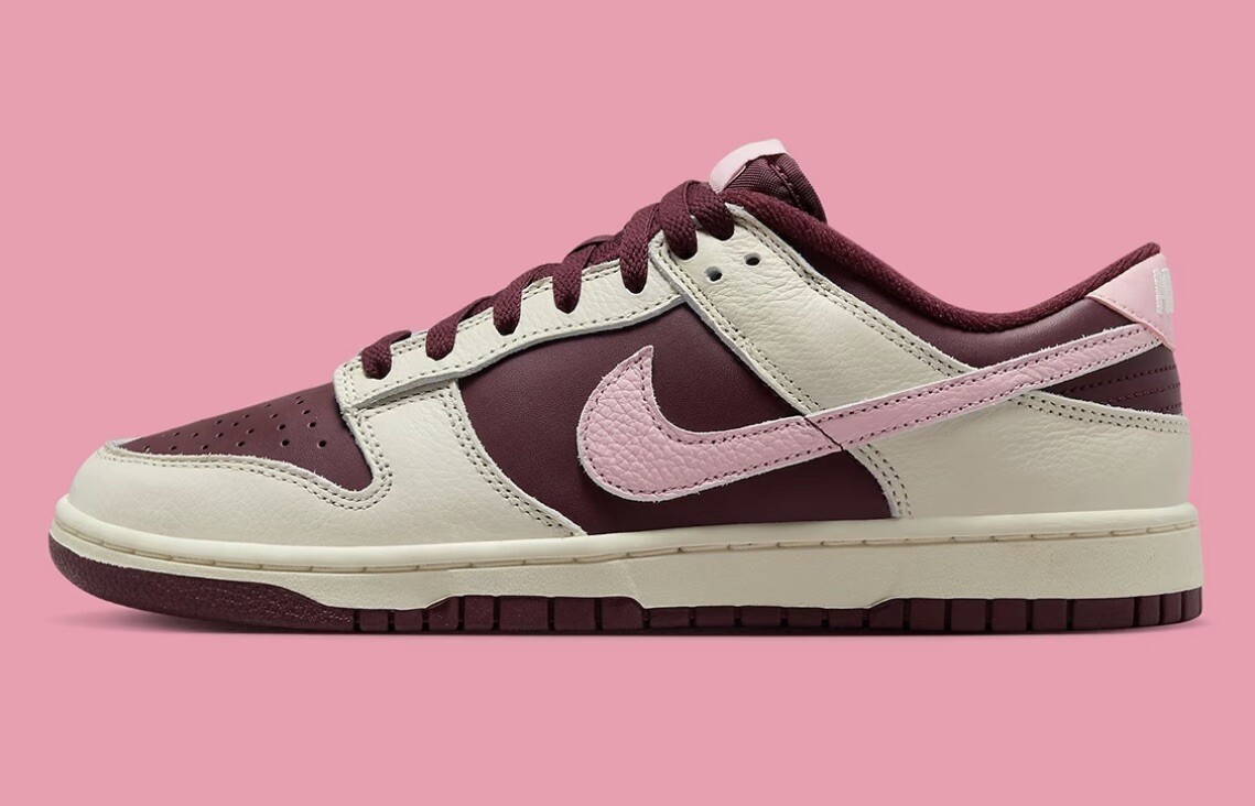 ★[NIKE]★Dunk Low Retro Night Maroon and Medium Soft Pink★ Dunk Low 'Night Maroon and Medium Soft Pink' (DR9705-100