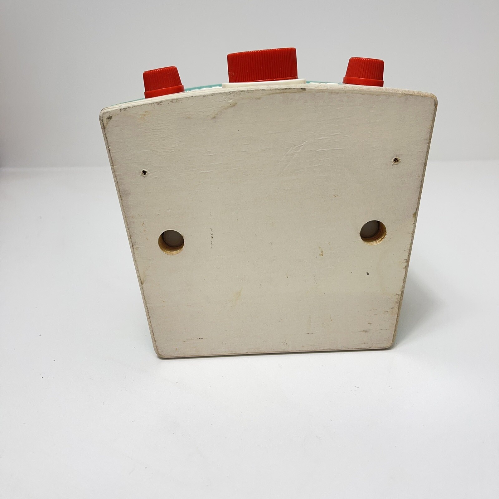 Vintage Fisher Price Double Screen Color TV Music Box Toy PeekABoo eBay