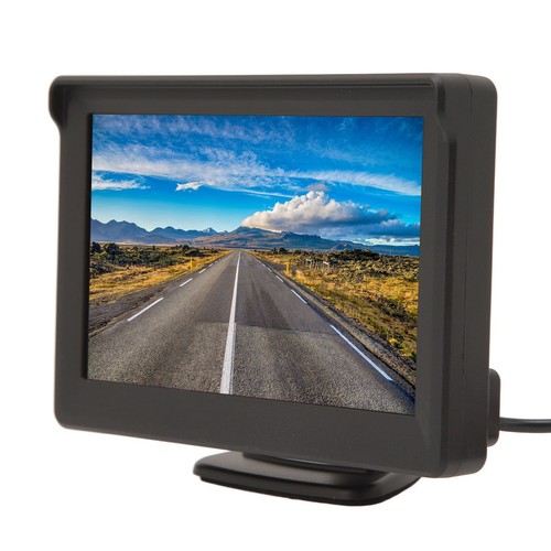 5" TFT LCD Monitor 2ch RCA connector HD 800*480 12V/24V Dual Brackets For Camera - Picture 20 of 21