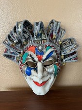 VENETIAN MASQUERADE MASK Carnival Mardi Gras Beautiful RED BLUE GREEN